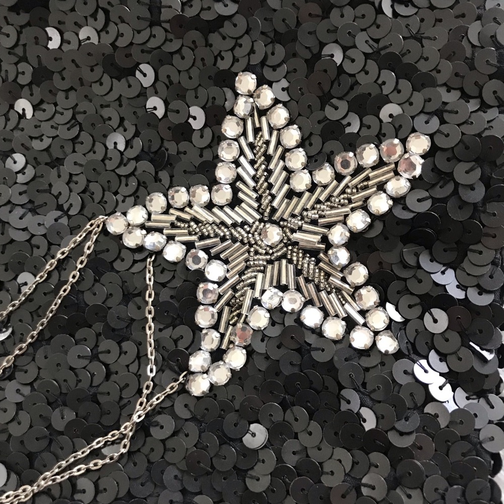 Courtney Love X Nasty Gal Sequin Clutch - Picture 5 of 5